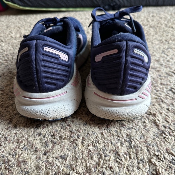 Brooks Adrenaline GTS 22 Women Navy Pink Running Shoes Size 9.5 Medium B - Picture 4 of 8